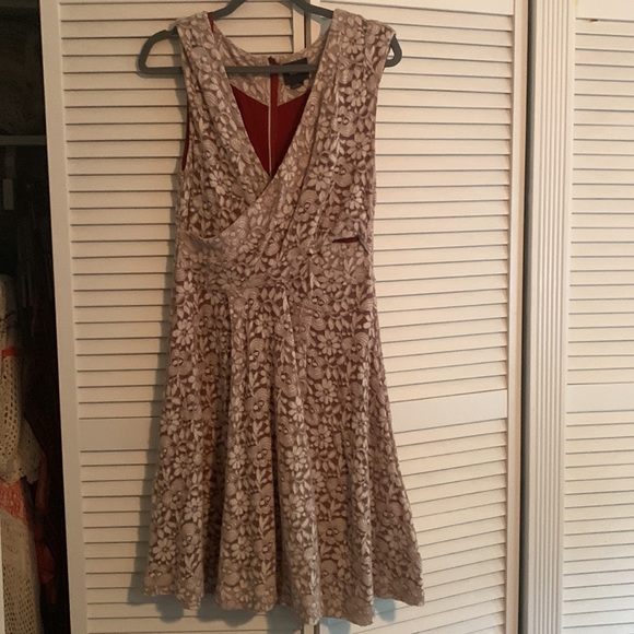 Anthropologie Maeve Brushed Lace dress, size L - Picture 2 of 6